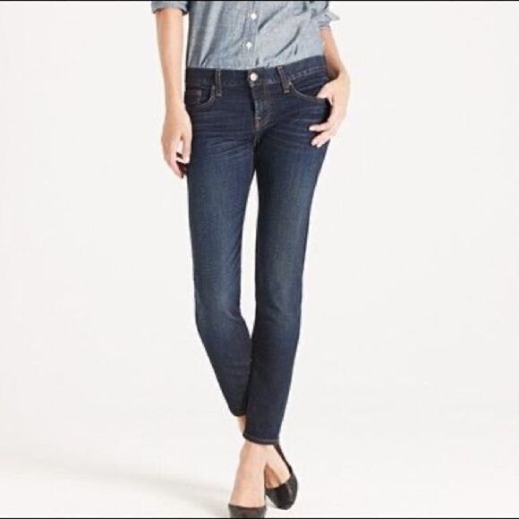J. Crew Toothpick Ankle Jean in Selvedge (UC3) - Picture 1 of 8